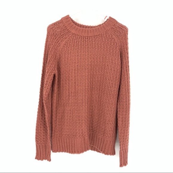 Cloth Round Neck Pink Knit Sweater NWT Small P - Picture 5 of 12